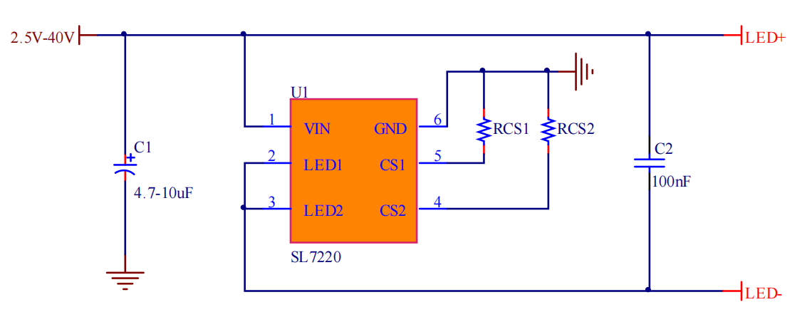 DCDC40V降压 3.6A线性降压恒流LED驱动芯片